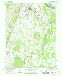 Download a high-resolution, GPS-compatible USGS topo map for Leesburg, VA (1970 edition)