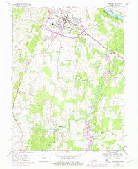 Download a high-resolution, GPS-compatible USGS topo map for Leesburg, VA (1978 edition)