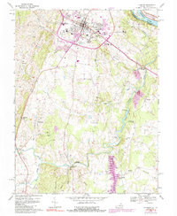 Download a high-resolution, GPS-compatible USGS topo map for Leesburg, VA (1991 edition)