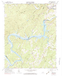 Download a high-resolution, GPS-compatible USGS topo map for Leesville, VA (1984 edition)
