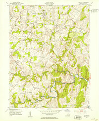 Download a high-resolution, GPS-compatible USGS topo map for Lincoln, VA (1953 edition)