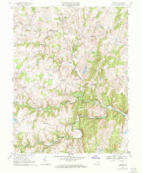 Download a high-resolution, GPS-compatible USGS topo map for Lincoln, VA (1972 edition)