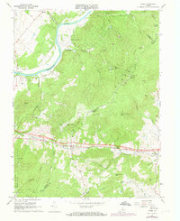 Download a high-resolution, GPS-compatible USGS topo map for Linden, VA (1973 edition)