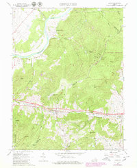 Download a high-resolution, GPS-compatible USGS topo map for Linden, VA (1980 edition)