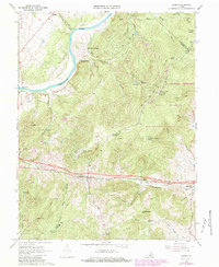 Download a high-resolution, GPS-compatible USGS topo map for Linden, VA (1984 edition)