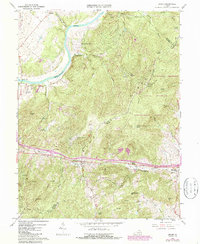 Download a high-resolution, GPS-compatible USGS topo map for Linden, VA (1987 edition)