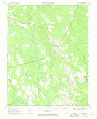 preview thumbnail of historical topo map of Sussex County, VA in 1968