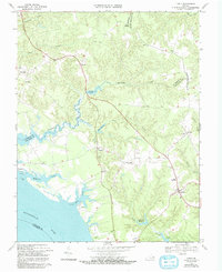 Download a high-resolution, GPS-compatible USGS topo map for Lively, VA (1993 edition)