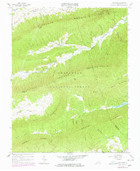 Download a high-resolution, GPS-compatible USGS topo map for Long Spur, VA (1978 edition)