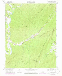Download a high-resolution, GPS-compatible USGS topo map for Longdale Furnace, VA (1978 edition)