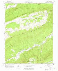 Download a high-resolution, GPS-compatible USGS topo map for Looney, VA (1976 edition)
