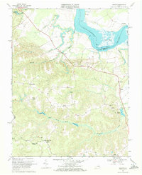 Download a high-resolution, GPS-compatible USGS topo map for Loretto, VA (1972 edition)