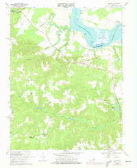 Download a high-resolution, GPS-compatible USGS topo map for Loretto, VA (1973 edition)