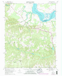 Download a high-resolution, GPS-compatible USGS topo map for Loretto, VA (1978 edition)