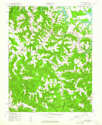 Download a high-resolution, GPS-compatible USGS topo map for Lottsburg, VA (1961 edition)