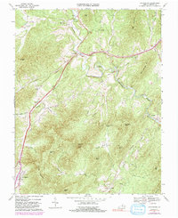 Download a high-resolution, GPS-compatible USGS topo map for Lovingston, VA (1991 edition)
