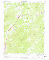 Download a high-resolution, GPS-compatible USGS topo map for Lovingston, VA (1977 edition)