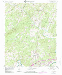 Download a high-resolution, GPS-compatible USGS topo map for Lynch Station, VA (1984 edition)
