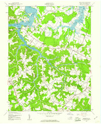 Download a high-resolution, GPS-compatible USGS topo map for Machodoc, VA (1961 edition)