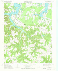 Download a high-resolution, GPS-compatible USGS topo map for Machodoc, VA (1971 edition)