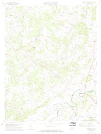 Download a high-resolution, GPS-compatible USGS topo map for Madison Mills, VA (1972 edition)