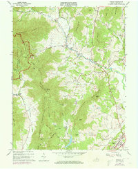 Download a high-resolution, GPS-compatible USGS topo map for Madison, VA (1973 edition)