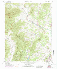 Download a high-resolution, GPS-compatible USGS topo map for Madison, VA (1989 edition)
