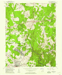 preview thumbnail of historical topo map of Fairfax County, VA in 1957