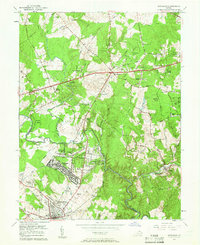 Download a high-resolution, GPS-compatible USGS topo map for Manassas, VA (1961 edition)