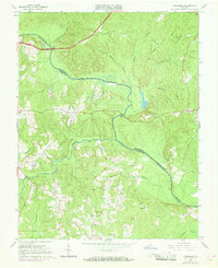Download a high-resolution, GPS-compatible USGS topo map for Mannboro, VA (1969 edition)
