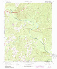 Download a high-resolution, GPS-compatible USGS topo map for Mannboro, VA (1987 edition)