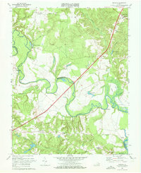 Download a high-resolution, GPS-compatible USGS topo map for Manquin, VA (1972 edition)