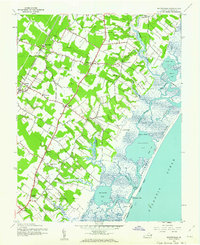 Download a high-resolution, GPS-compatible USGS topo map for Mappsville, VA (1962 edition)