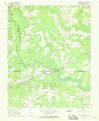 Download a high-resolution, GPS-compatible USGS topo map for Margarettsville, VA (1968 edition)