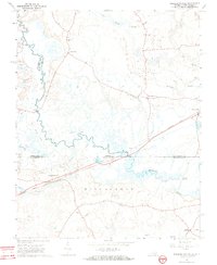 preview thumbnail of historical topo map of Northampton County, VA in 1966