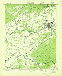 Download a high-resolution, GPS-compatible USGS topo map for Marion, VA (1935 edition)
