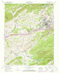 Download a high-resolution, GPS-compatible USGS topo map for Marion, VA (1978 edition)
