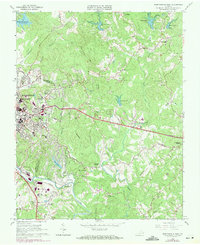 Download a high-resolution, GPS-compatible USGS topo map for Martinsville East, VA (1971 edition)