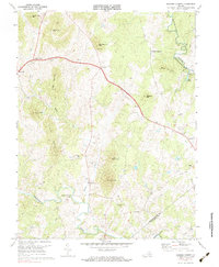 Download a high-resolution, GPS-compatible USGS topo map for Massies Corner, VA (1983 edition)
