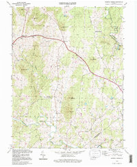 Download a high-resolution, GPS-compatible USGS topo map for Massies Corner, VA (1997 edition)
