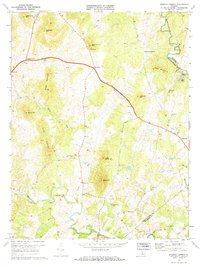 Download a high-resolution, GPS-compatible USGS topo map for Massies Corner, VA (1972 edition)