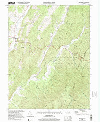 Download a high-resolution, GPS-compatible USGS topo map for Mc Dowell, VA (2001 edition)