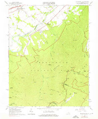 Download a high-resolution, GPS-compatible USGS topo map for Mc Gaheysville, VA (1976 edition)
