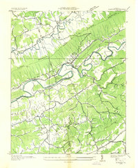 Download a high-resolution, GPS-compatible USGS topo map for Mendota, VA (1935 edition)