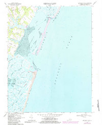 Download a high-resolution, GPS-compatible USGS topo map for Metomkin Inlet, VA (1984 edition)