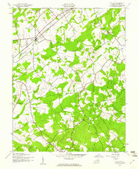 Download a high-resolution, GPS-compatible USGS topo map for Midland, VA (1961 edition)
