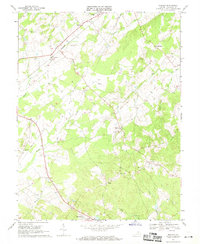 Download a high-resolution, GPS-compatible USGS topo map for Midland, VA (1969 edition)