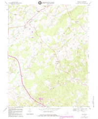 Download a high-resolution, GPS-compatible USGS topo map for Midland, VA (1984 edition)