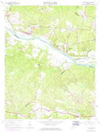 Download a high-resolution, GPS-compatible USGS topo map for Midlothian, VA (1976 edition)