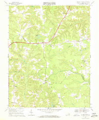 Download a high-resolution, GPS-compatible USGS topo map for Millers Tavern, VA (1972 edition)